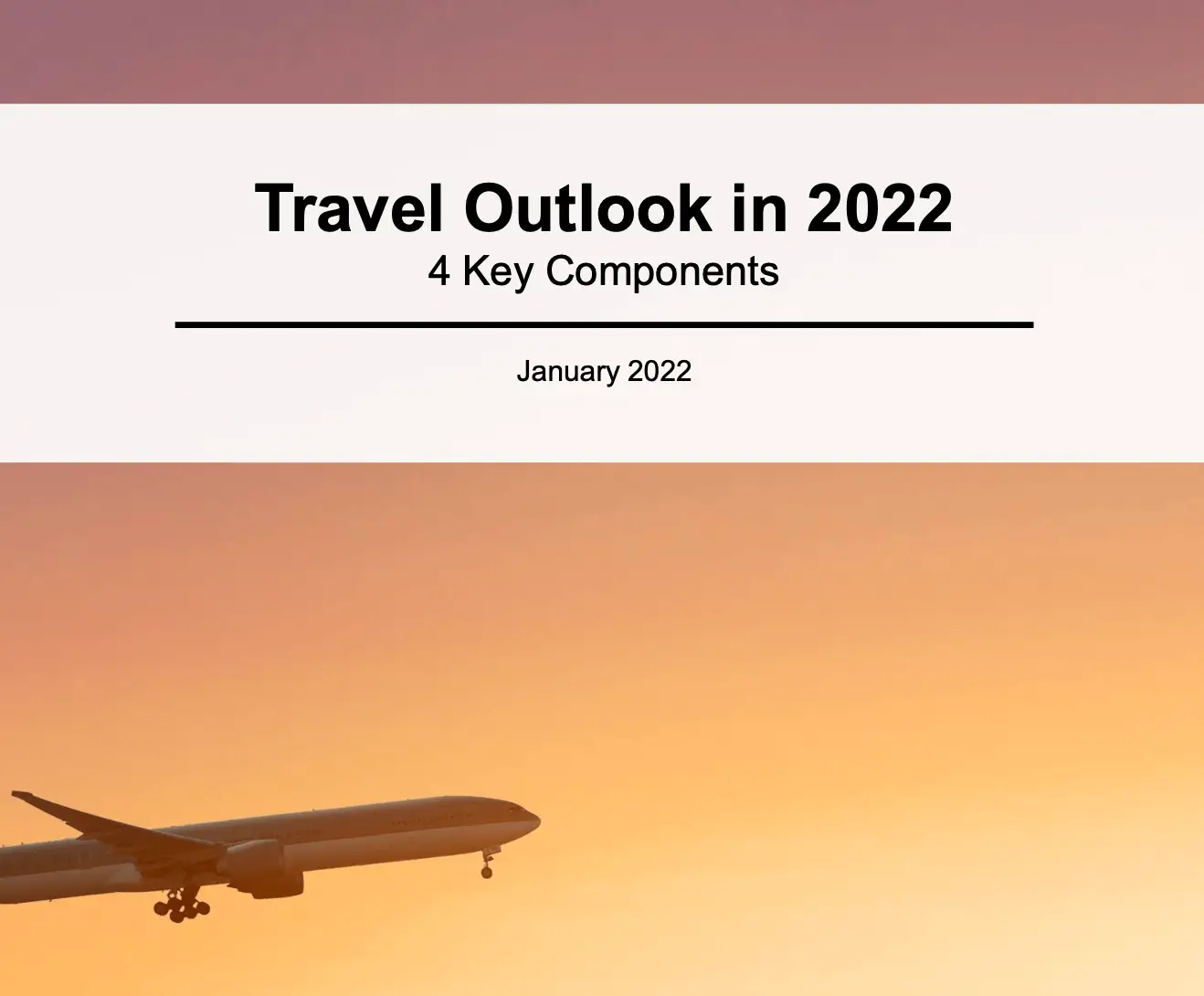 Vous regardez actuellement Travel Outlook for 2022: key trends to watch